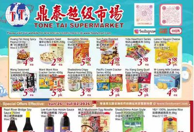 Tone Tai Supermarket Flyer June 26 to July 2
