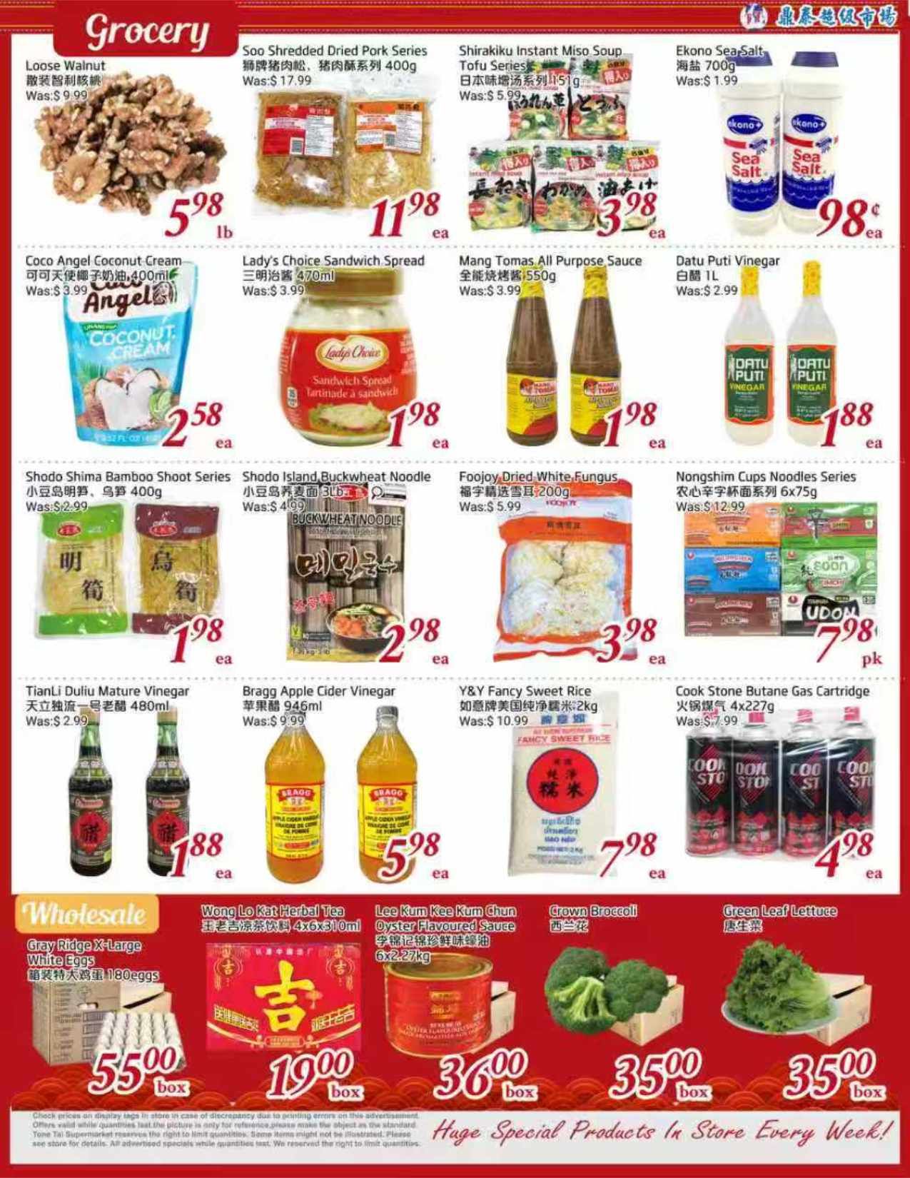 Tone Tai Supermarket Flyer June 26 to July 2