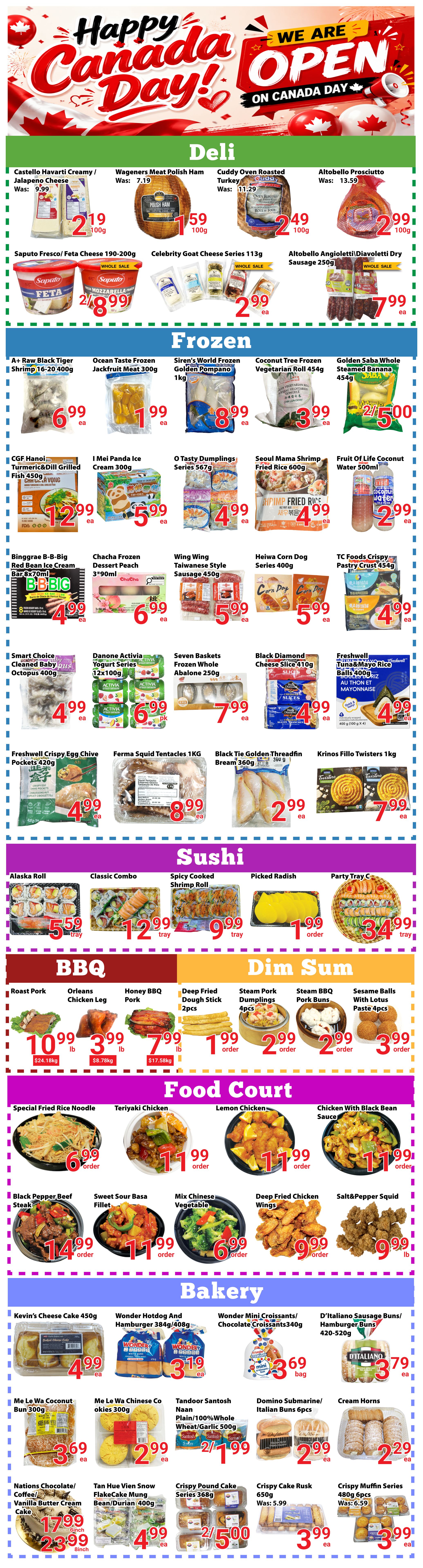 Nations Fresh Foods (Vaughan) Flyer June 26 to July 2
