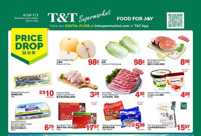 T&T Supermarket (London & Waterloo) Flyer June 26 to July 2