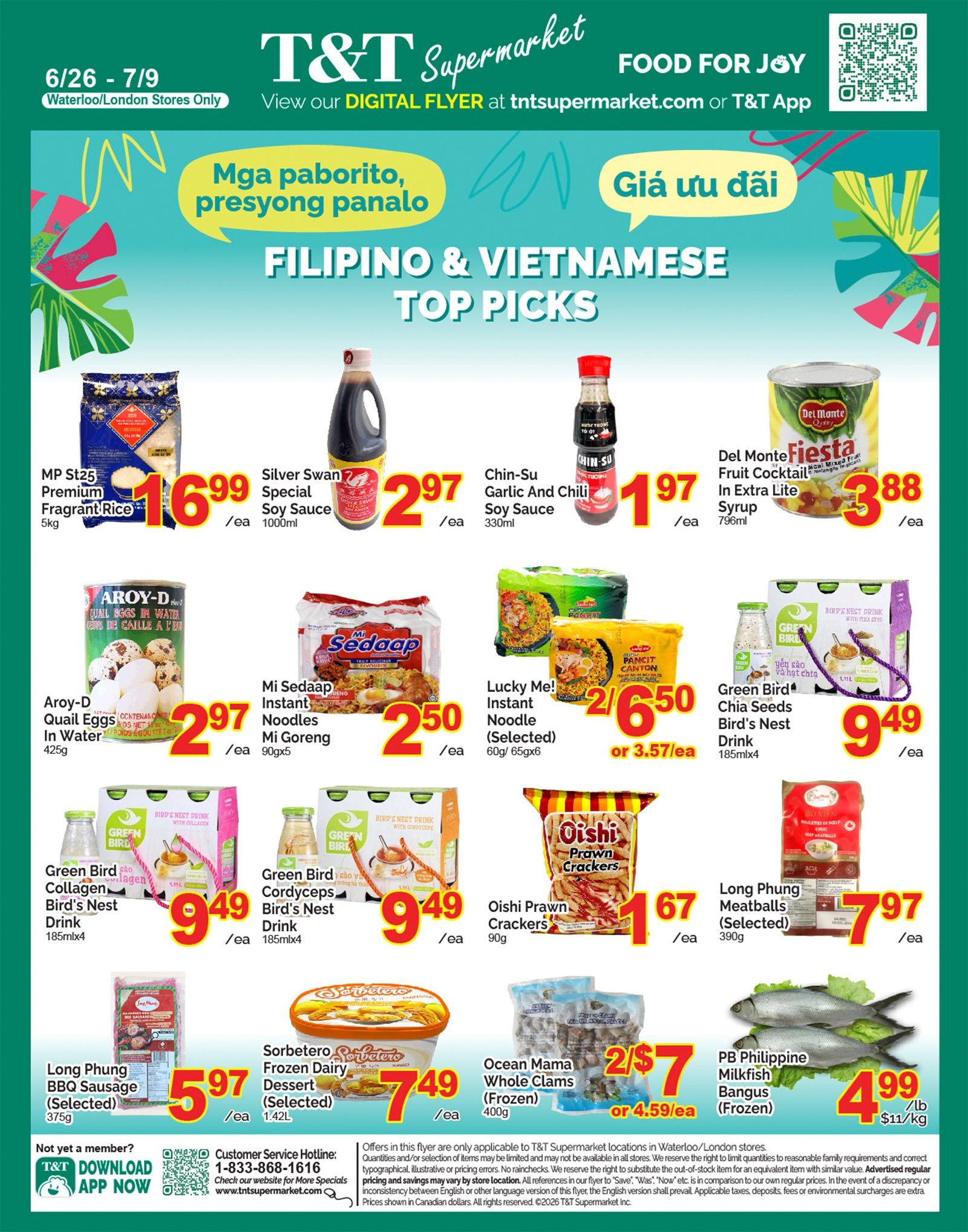 T&T Supermarket (London & Waterloo) Flyer June 26 to July 2