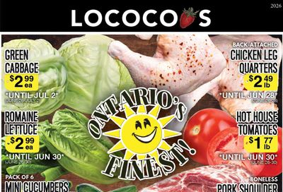 Lococo's Flyer June 26 to 30
