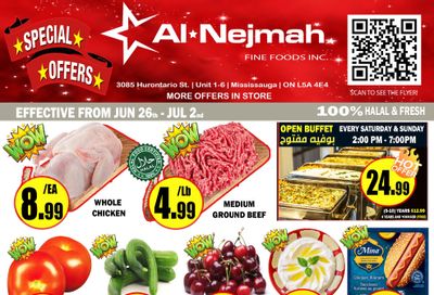 Alnejmah Fine Foods Inc. Flyer June 26 to July 2