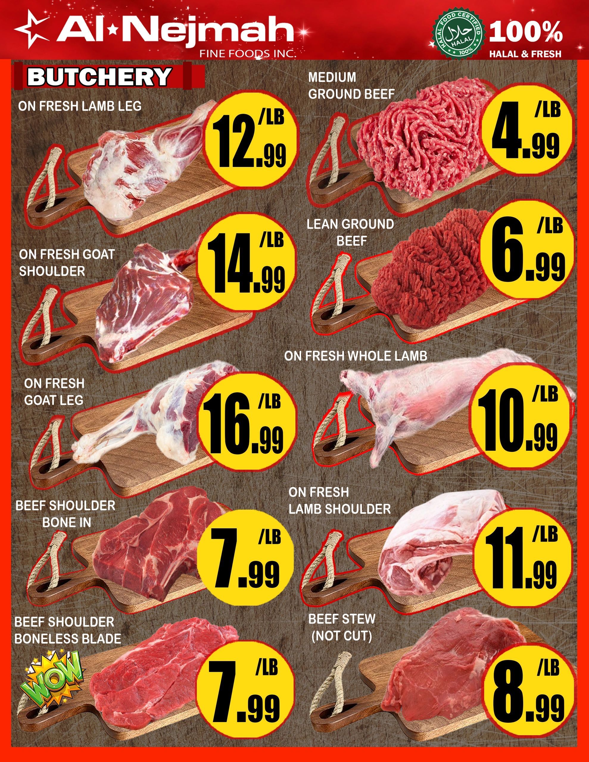 Alnejmah Fine Foods Inc. Flyer June 26 to July 2