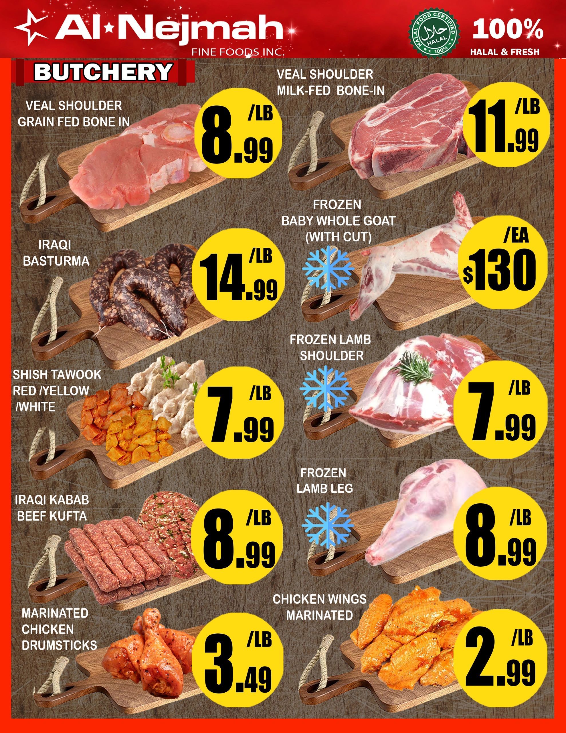 Alnejmah Fine Foods Inc. Flyer June 26 to July 2