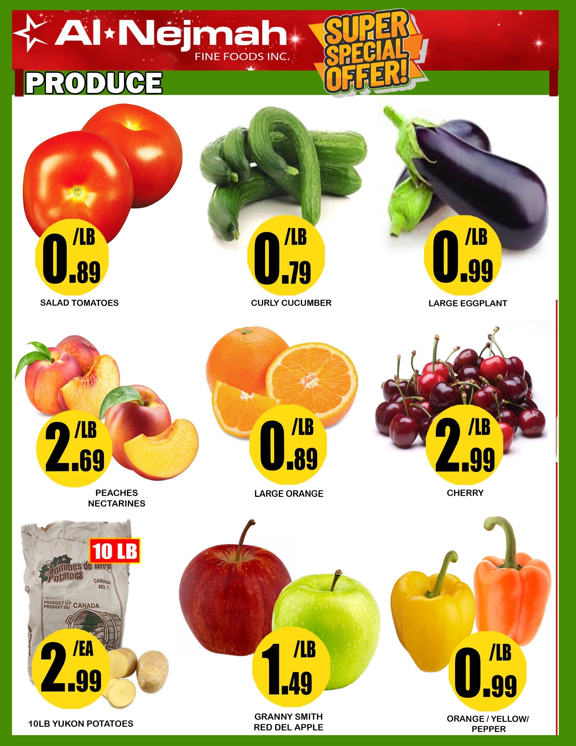 Alnejmah Fine Foods Inc. Flyer June 26 to July 2