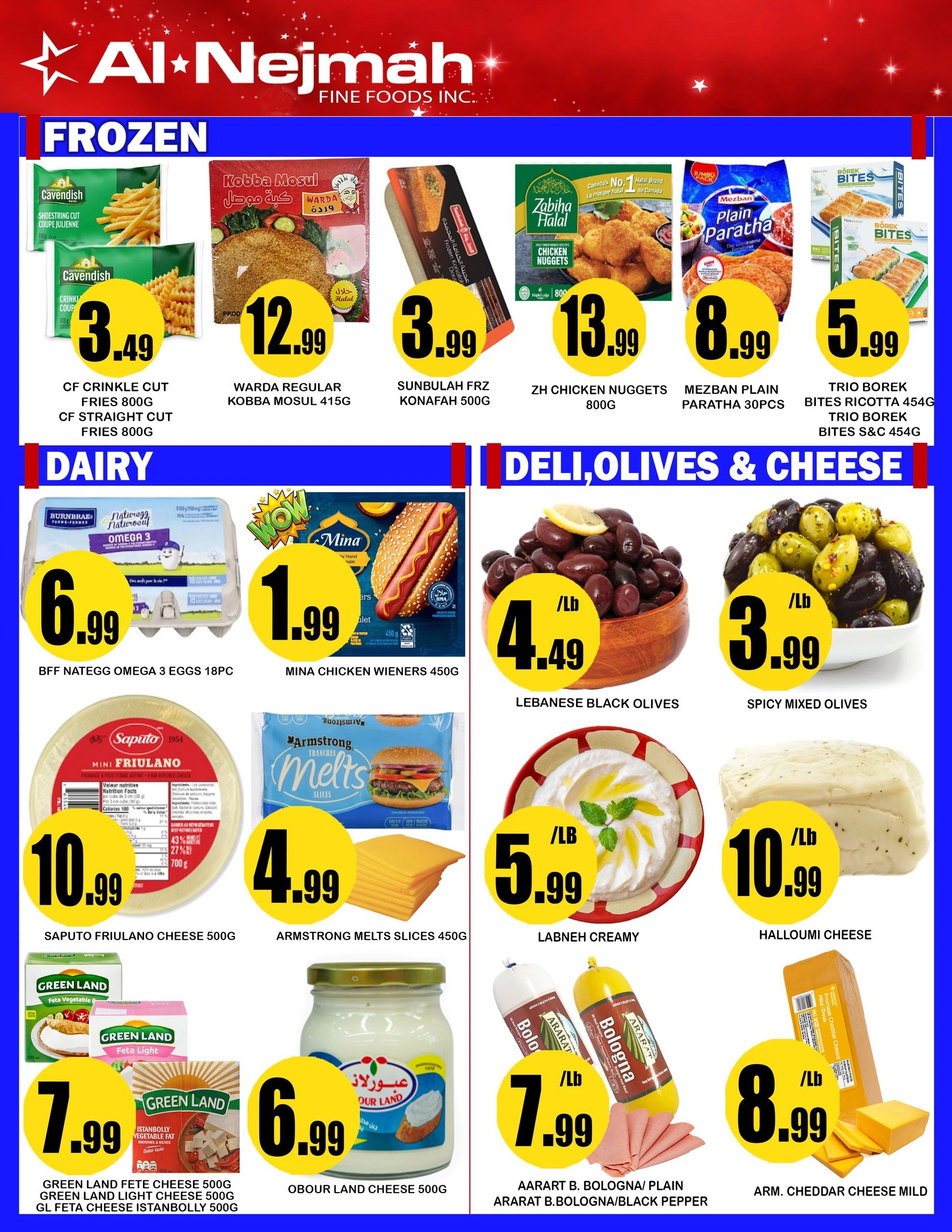 Alnejmah Fine Foods Inc. Flyer June 26 to July 2