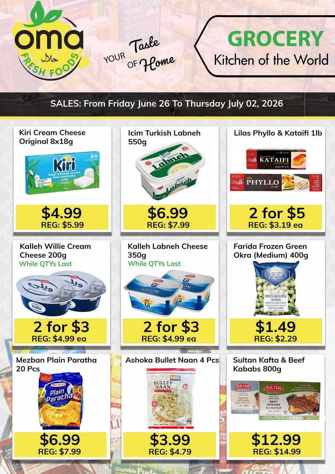Oma Fresh Foods Flyer June 26 to July 2