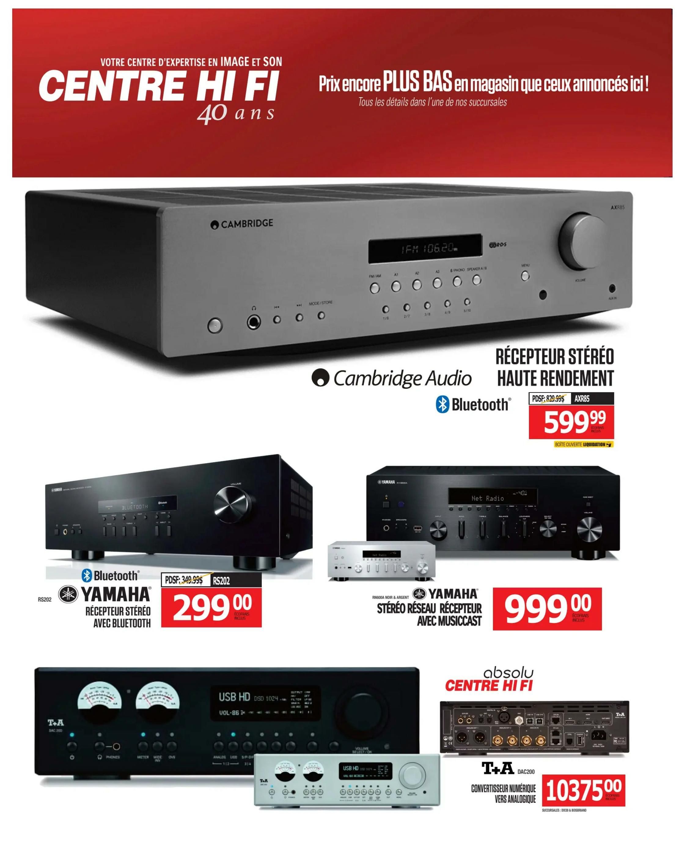 Centre Hi-Fi Flyer June 26 to July 2