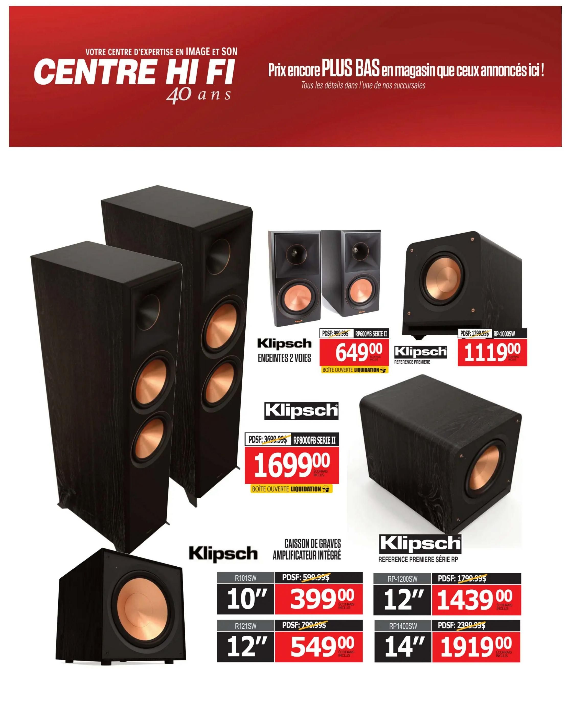 Centre Hi-Fi Flyer June 26 to July 2