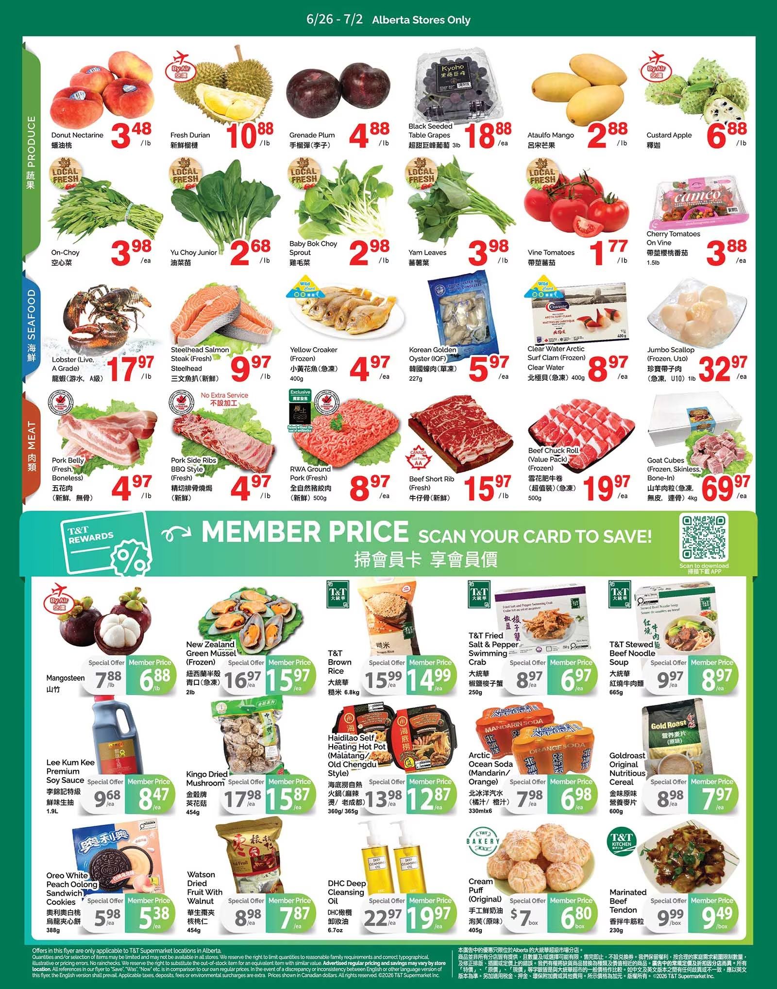 T&T Supermarket (AB) Flyer June 26 to July 2