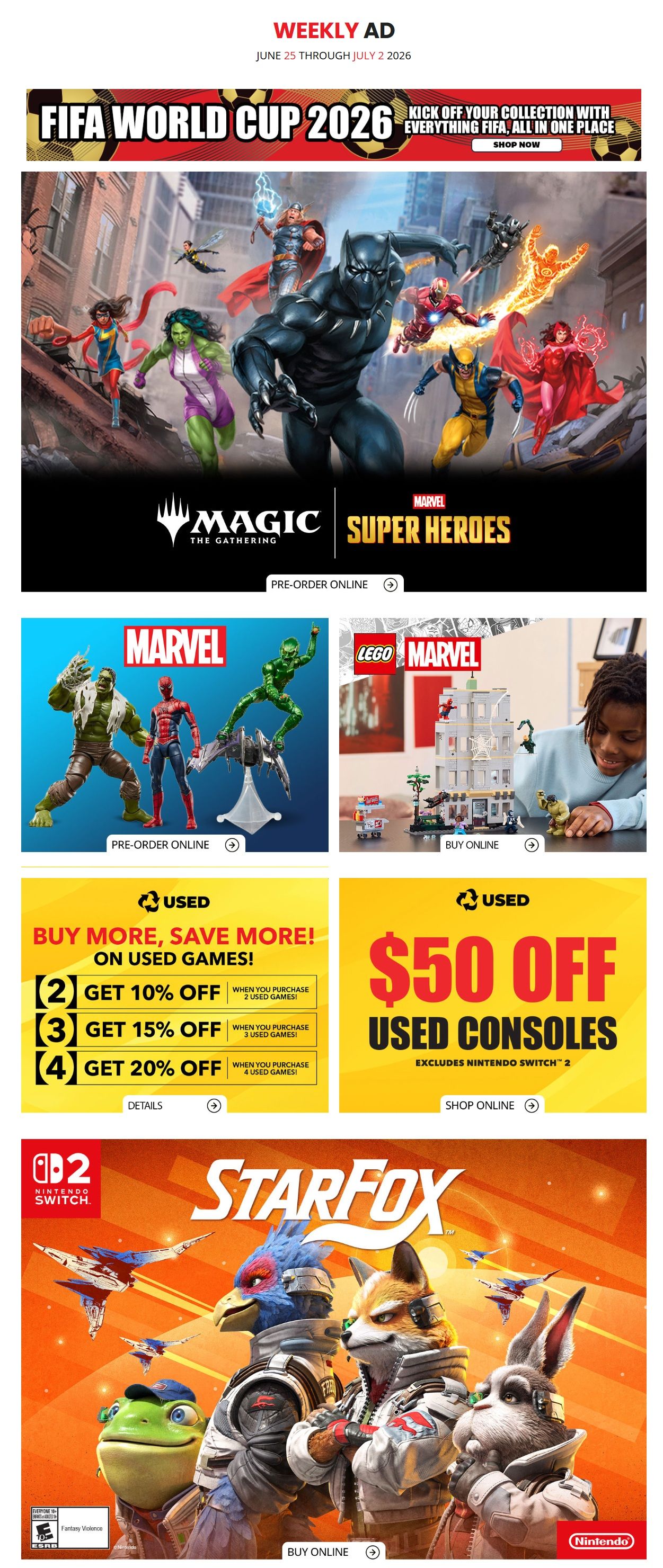EB Games Flyer June 25 to July 1