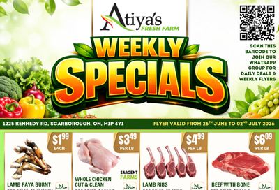 Atiya's Fresh Farm Flyer June 26 to July 2
