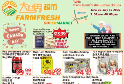 Farm Fresh Supermarket Flyer June 26 to July 2