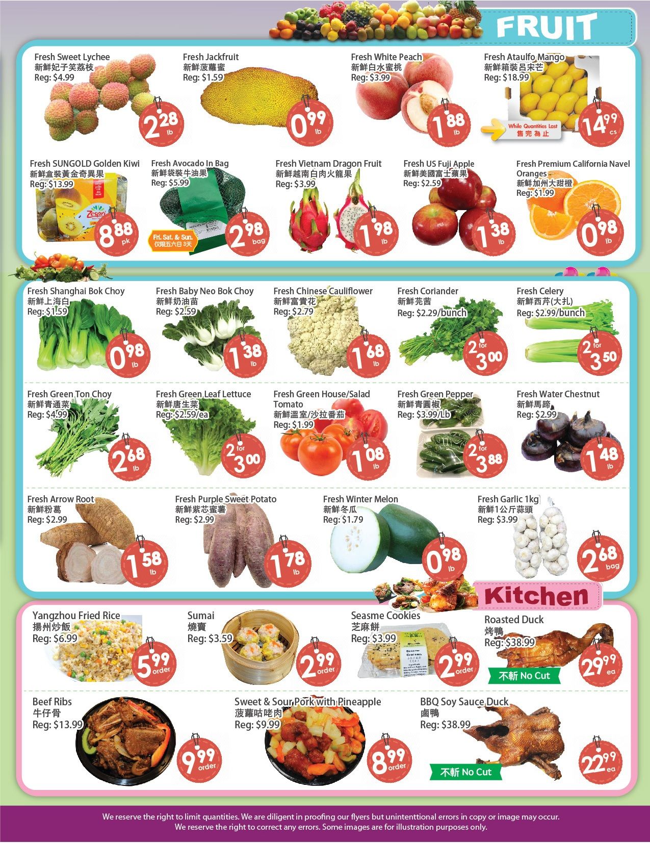 Fresh Palace Supermarket Flyer June 26 to July 2
