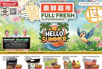 Full Fresh Supermarket Flyer June 26 to July 2