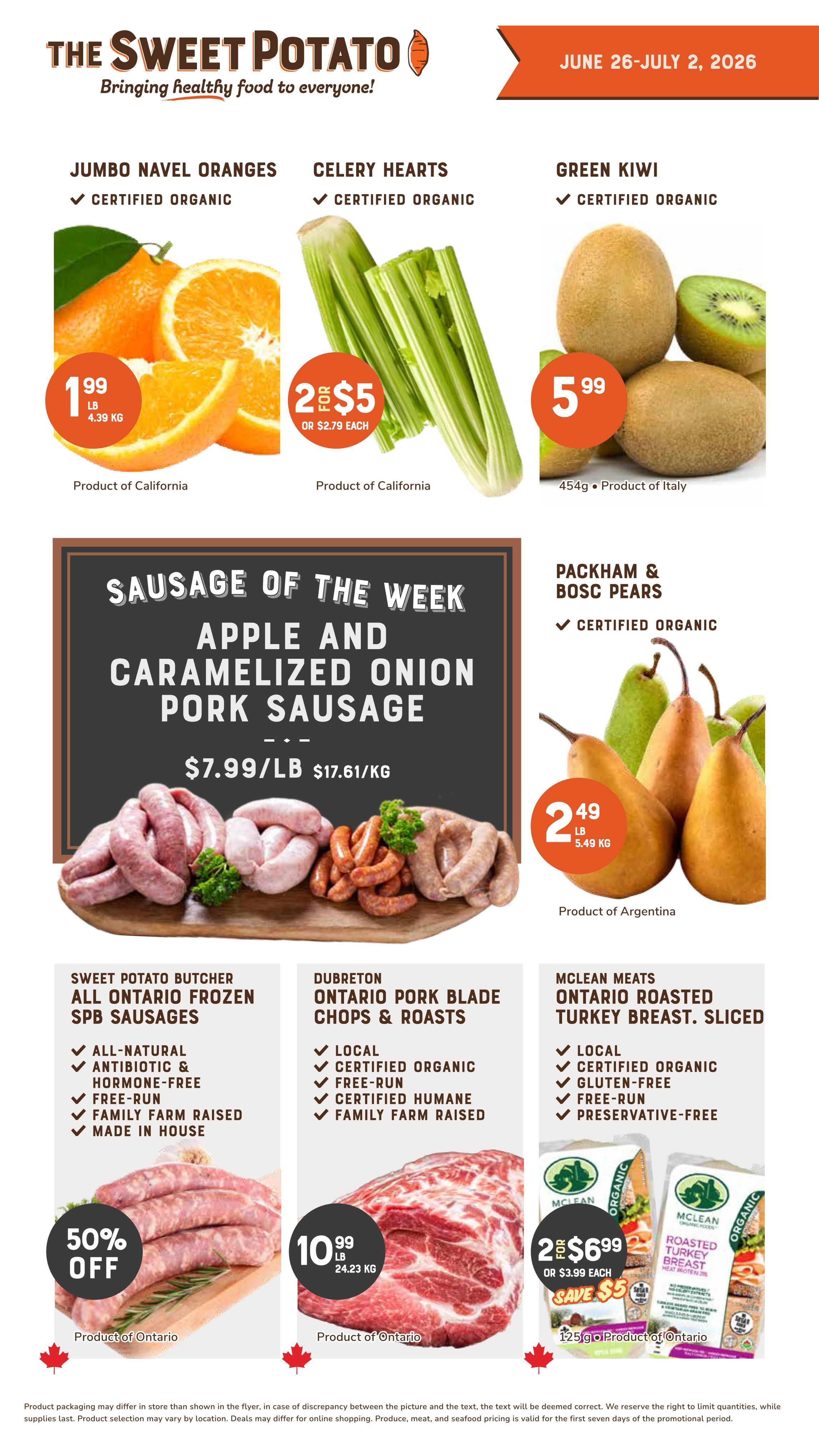 The Sweet Potato Flyer June 26 to July 2