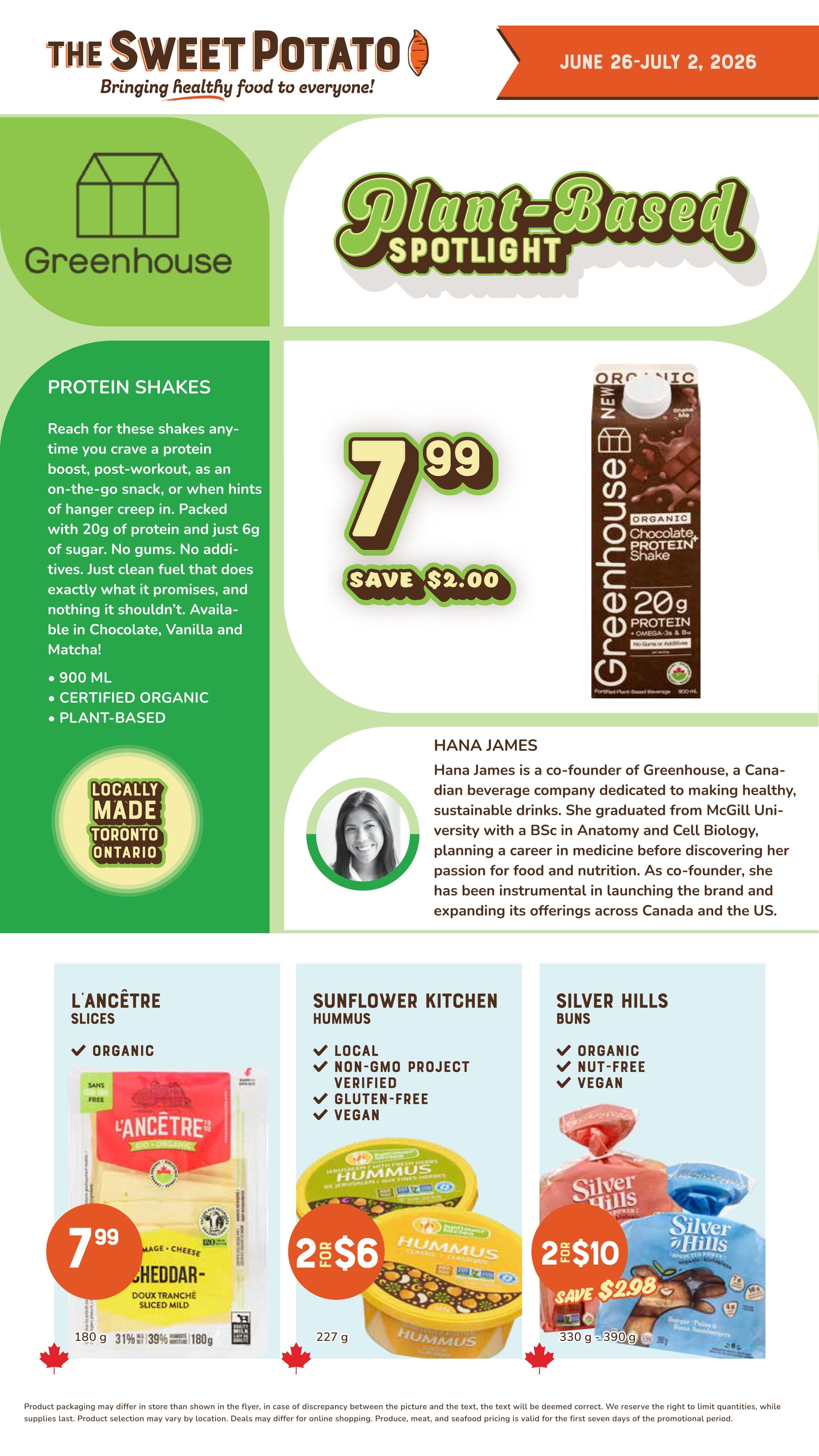 The Sweet Potato Flyer June 26 to July 2