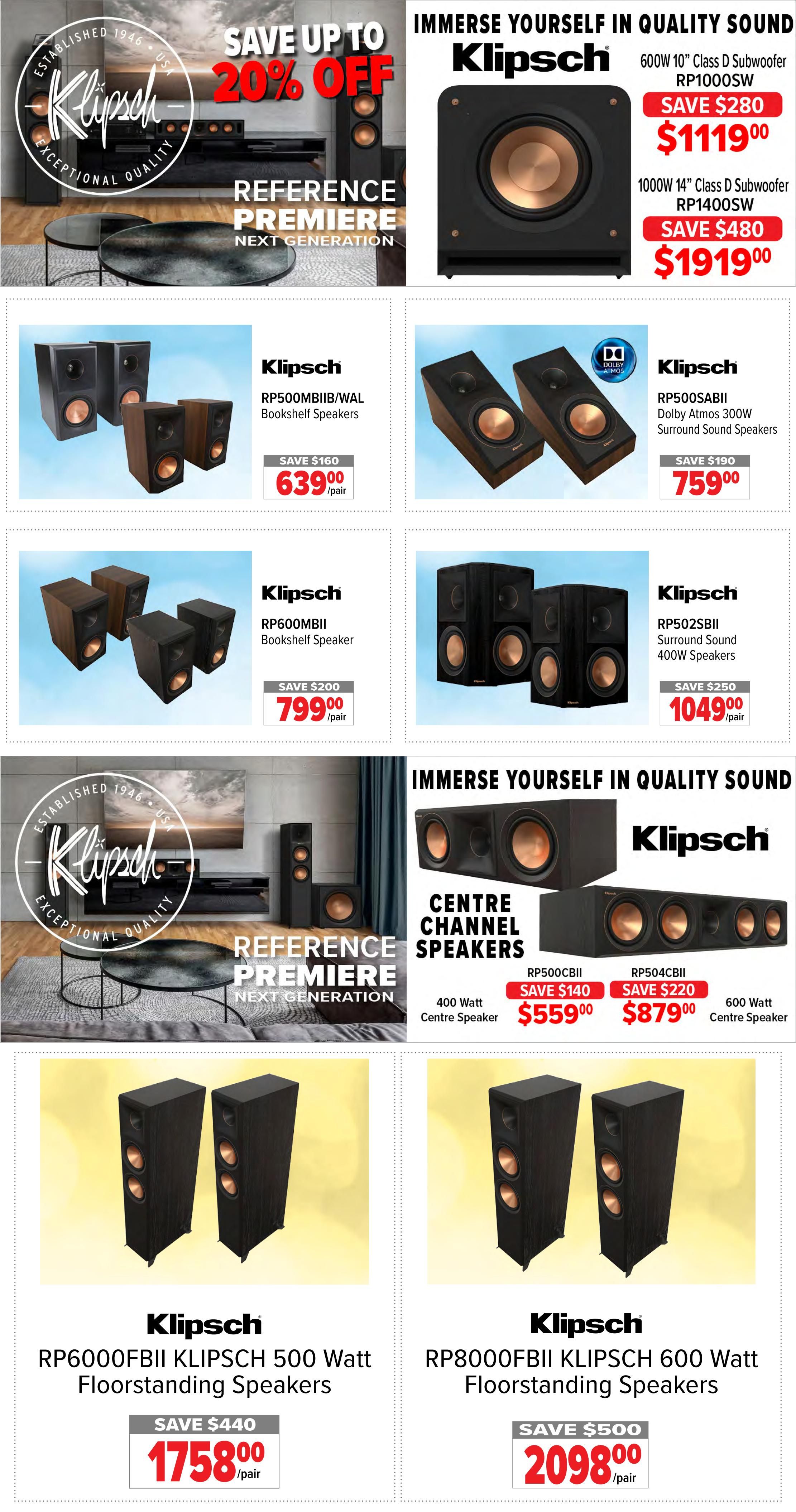2001 Audio Video Flyer June 26 to July 2