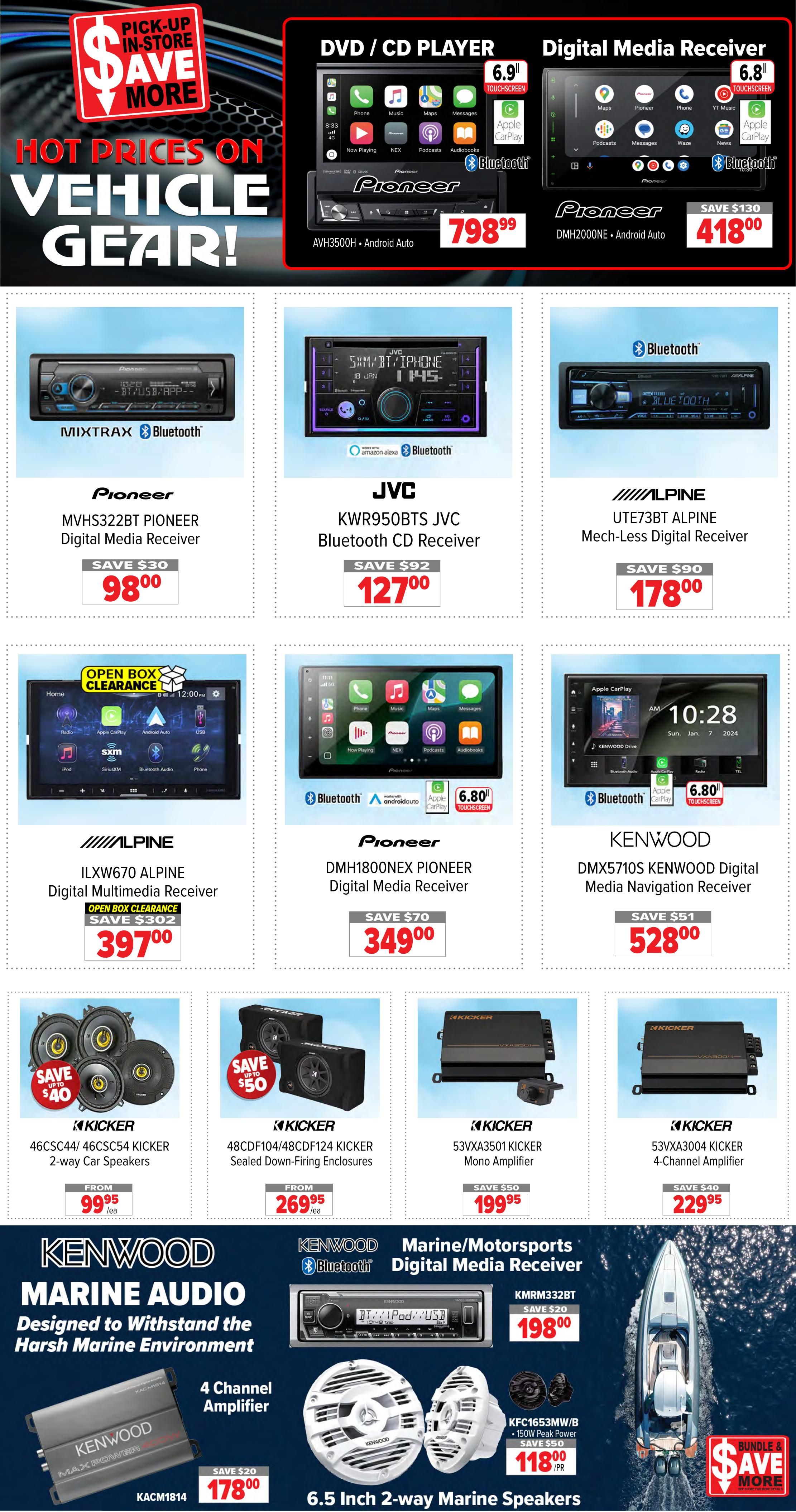 2001 Audio Video Flyer June 26 to July 2