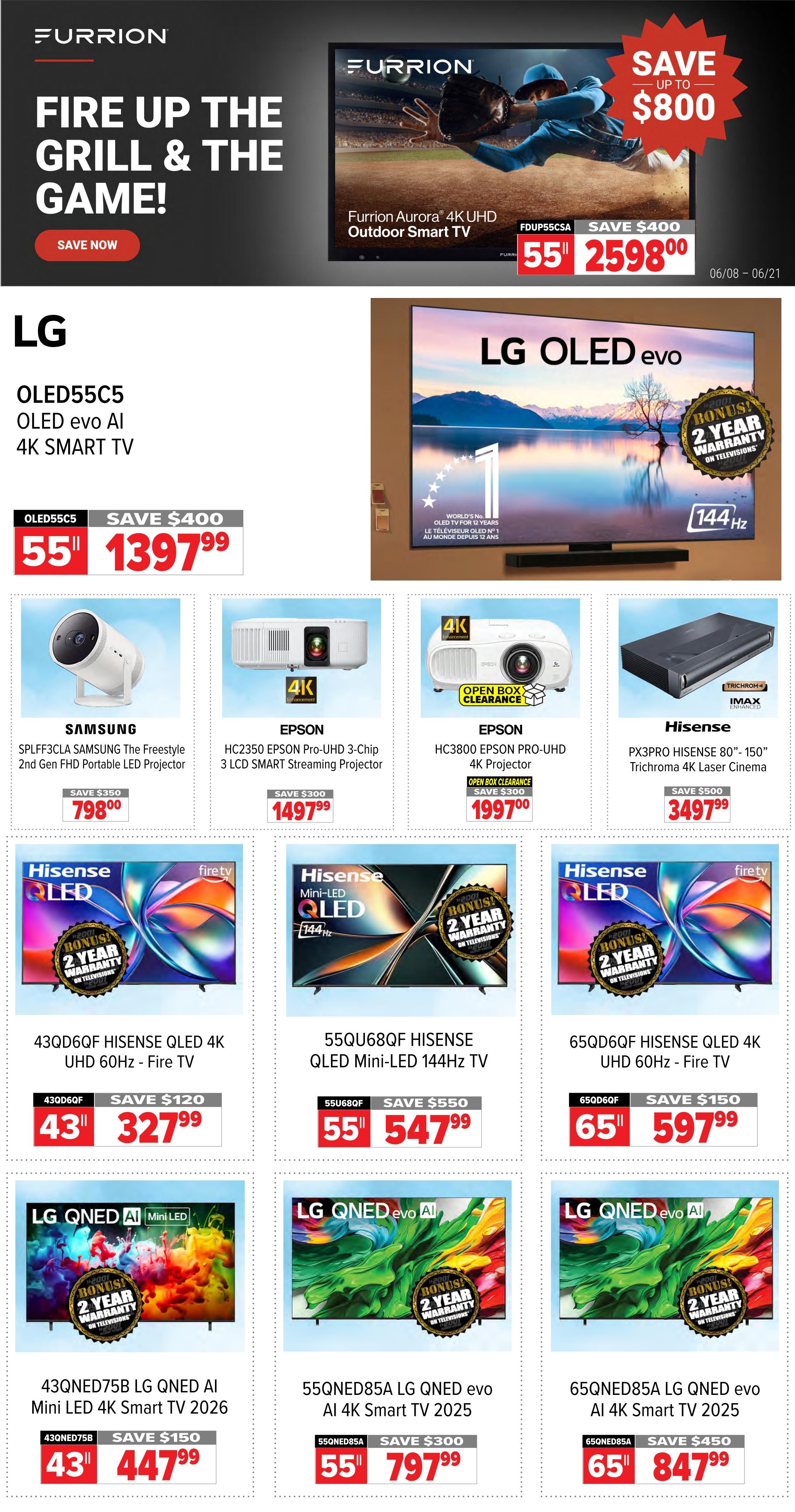 2001 Audio Video Flyer June 26 to July 2