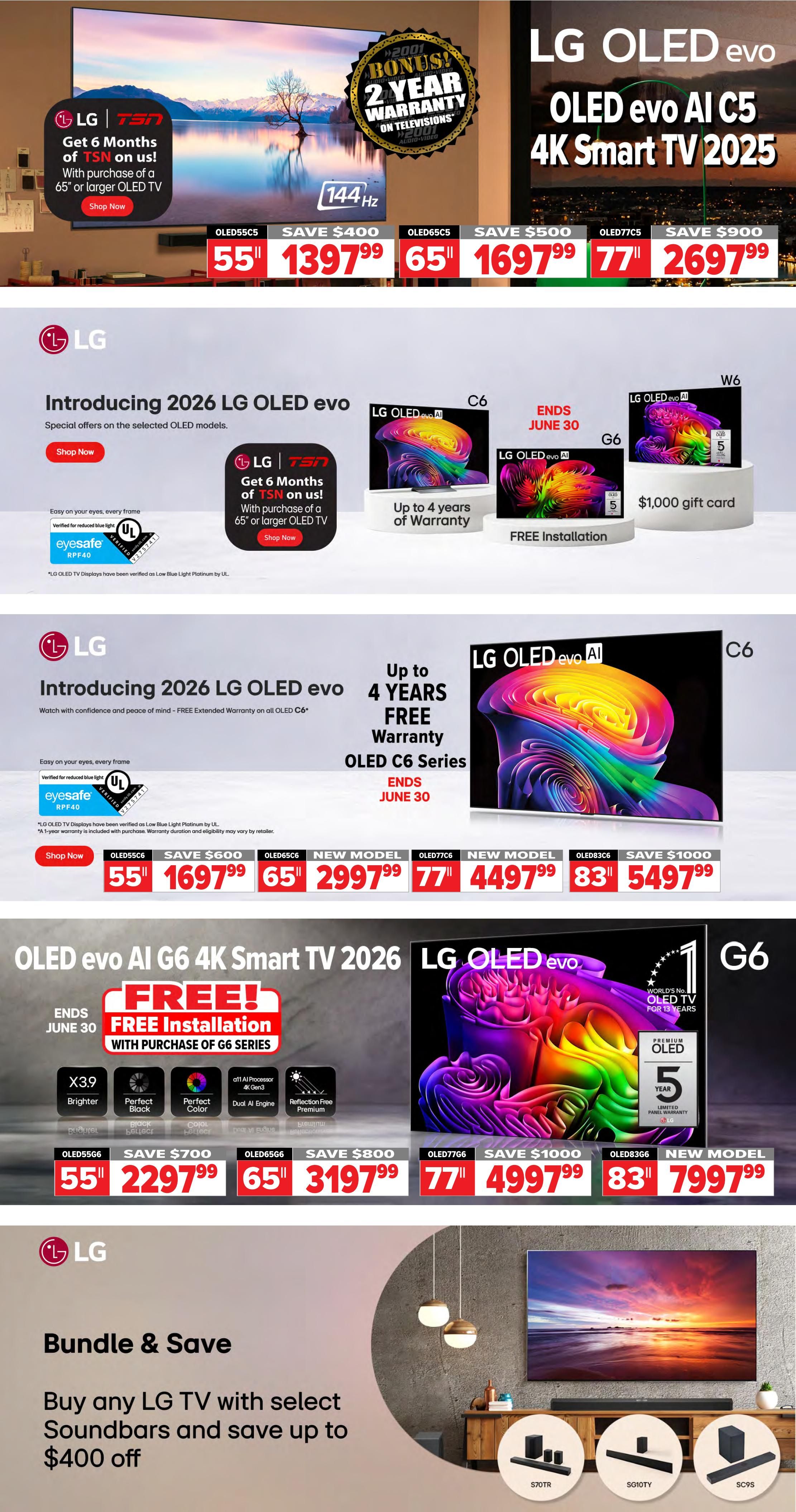 2001 Audio Video Flyer June 26 to July 2
