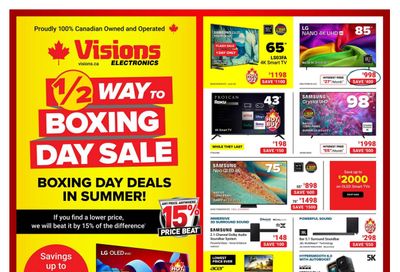 Visions Electronics Flyer June 26 to July 2