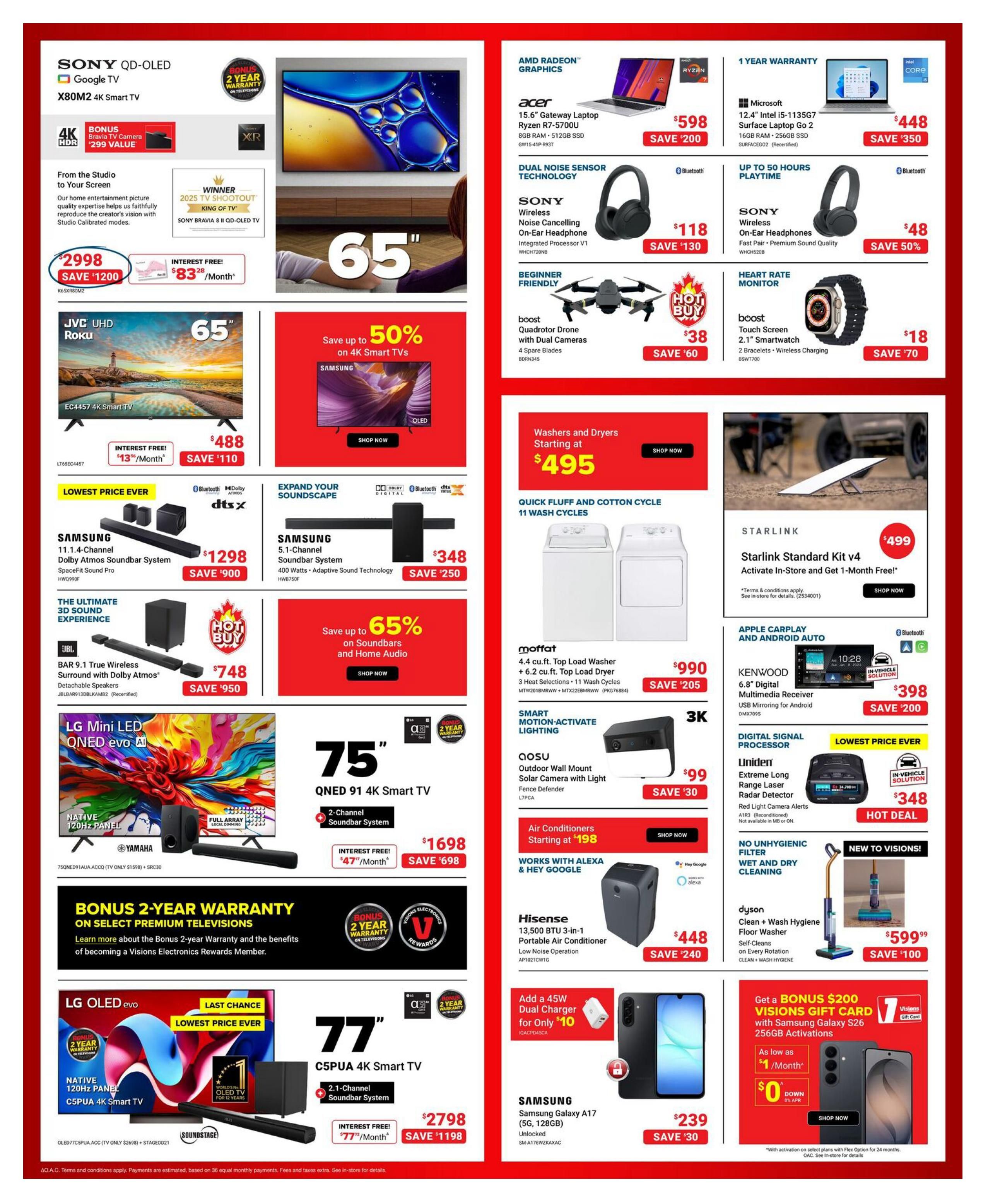Visions Electronics Flyer June 26 to July 2