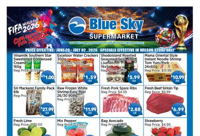 Blue Sky Supermarket (North York) Flyer June 26 to July 2