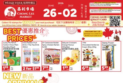 Chong Lee Market Flyer June 26 to July 2