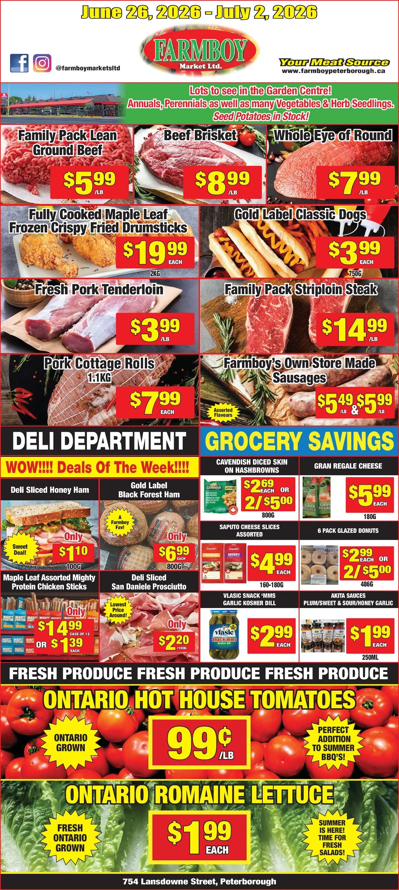 Farmboy Peterborough Flyer June 26 to July 2