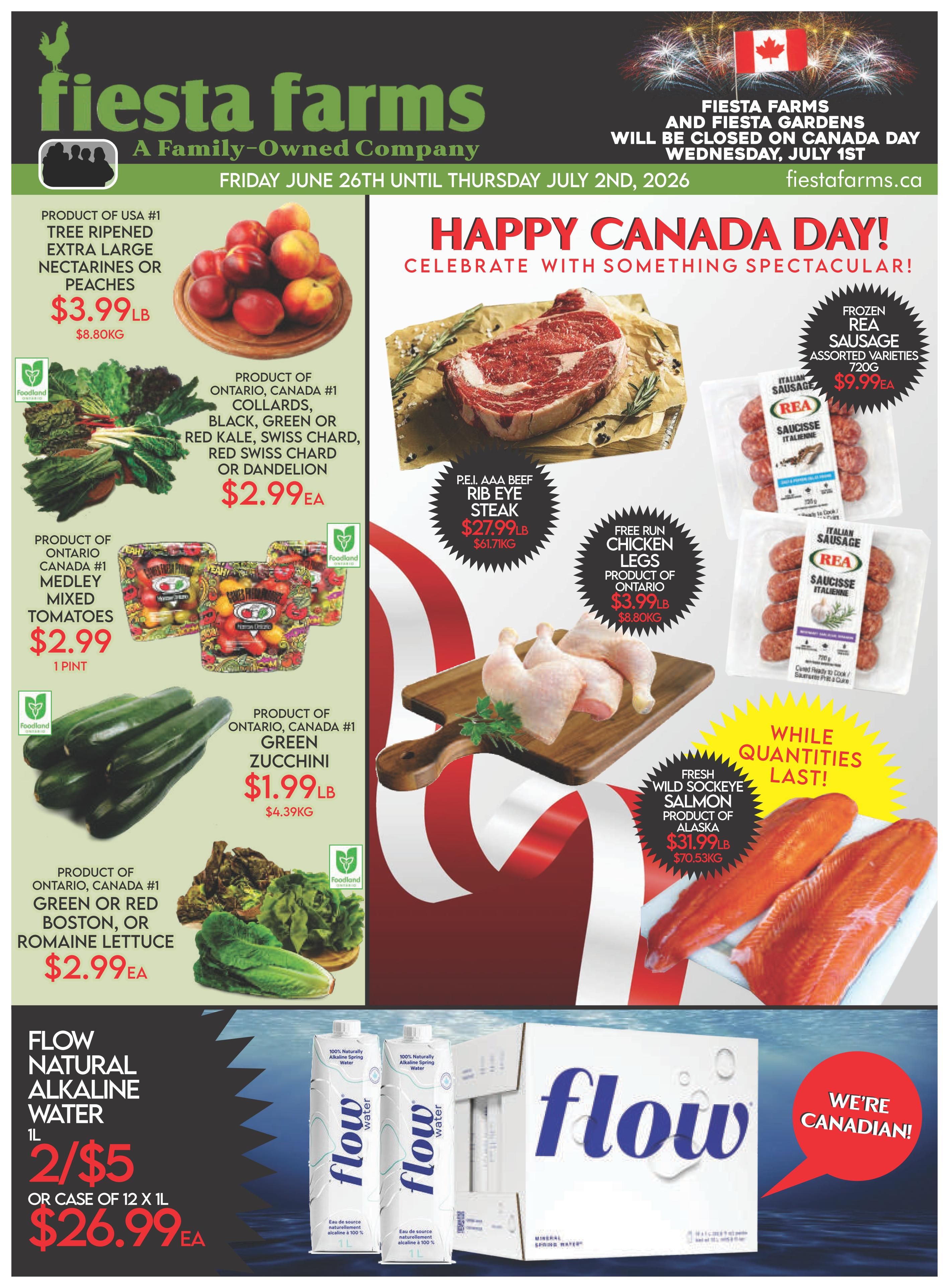 Fiesta Farms Flyer June 26 to July 2