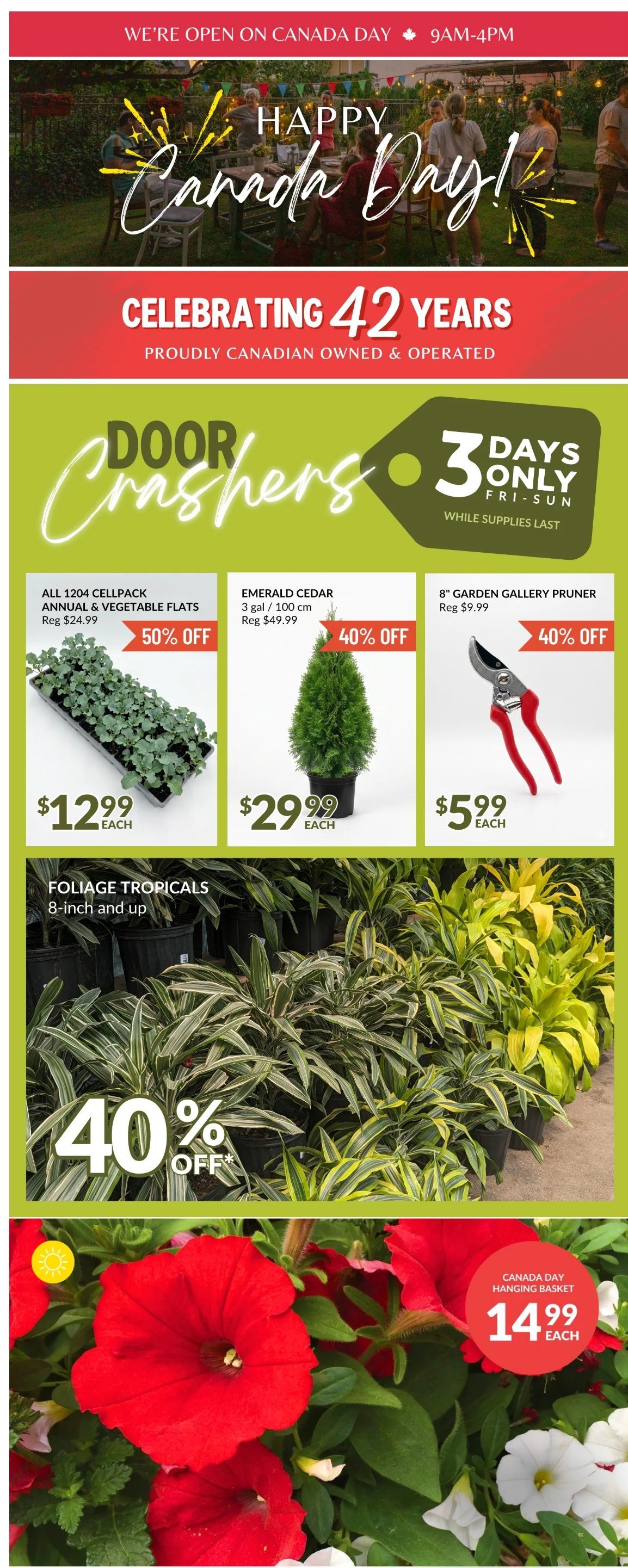 Lakeside Garden Gallery Flyer June 26 to July 2