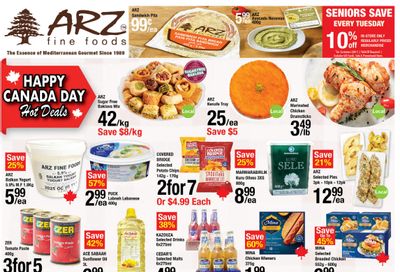 Arz Fine Foods Flyer June 26 to July 2