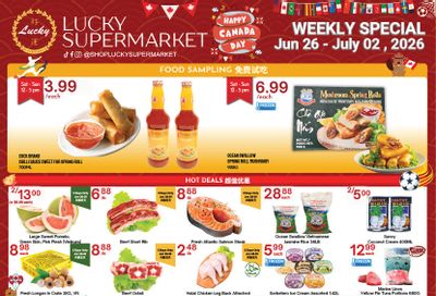 Lucky Supermarket (Calgary) Flyer June 26 to July 2