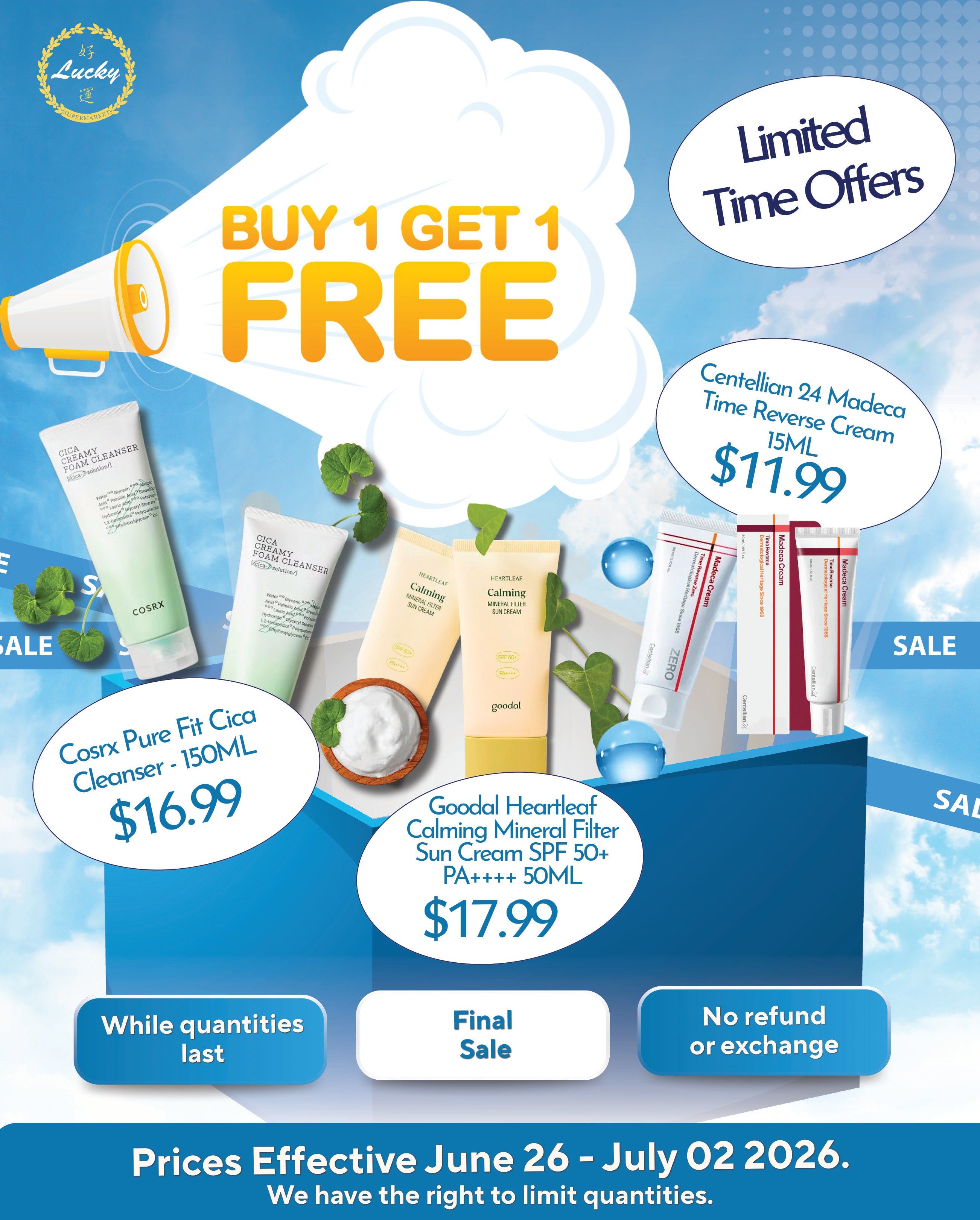 Lucky Supermarket (Surrey) Flyer June 26 to July 2
