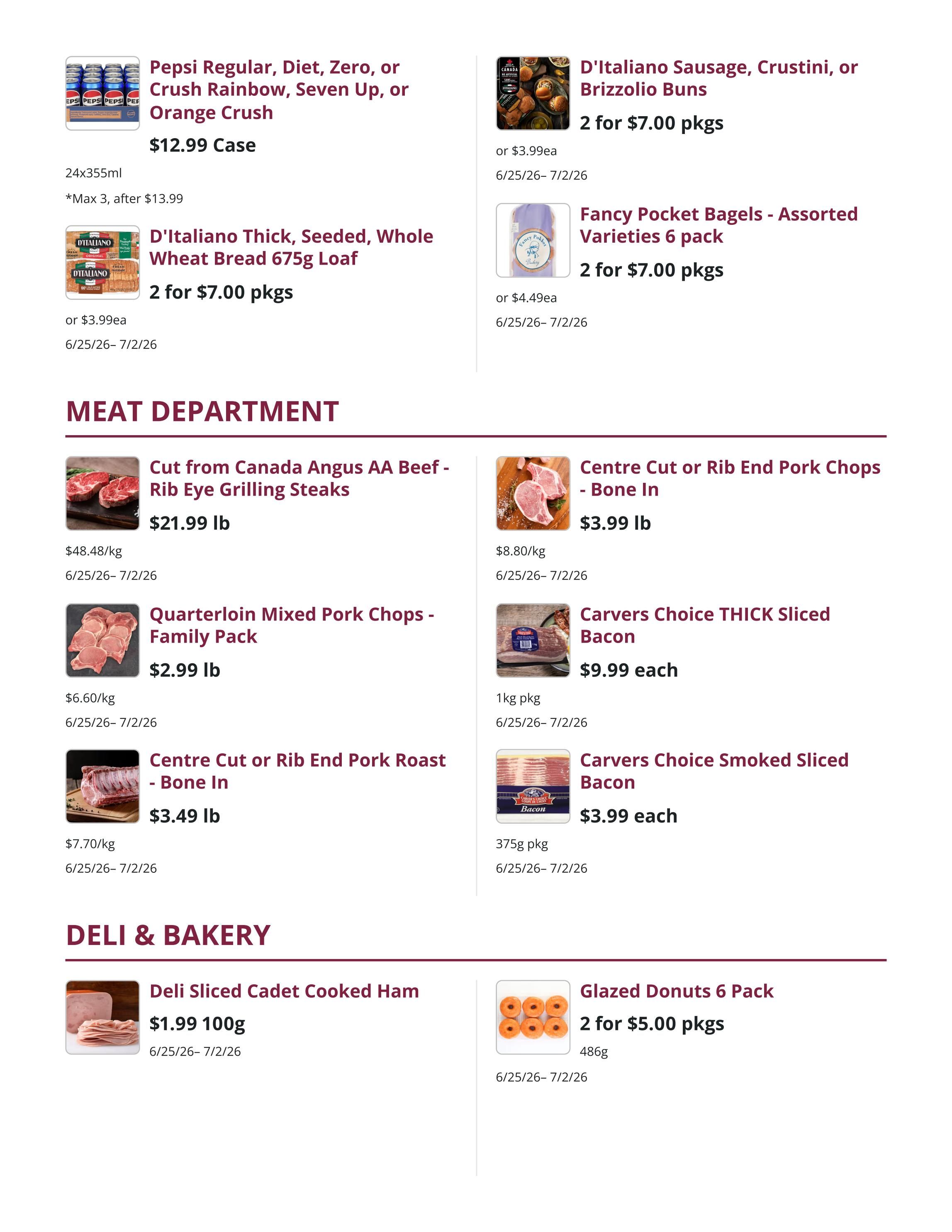 Mike Dean Local Grocer Flyer June 25 to July 2