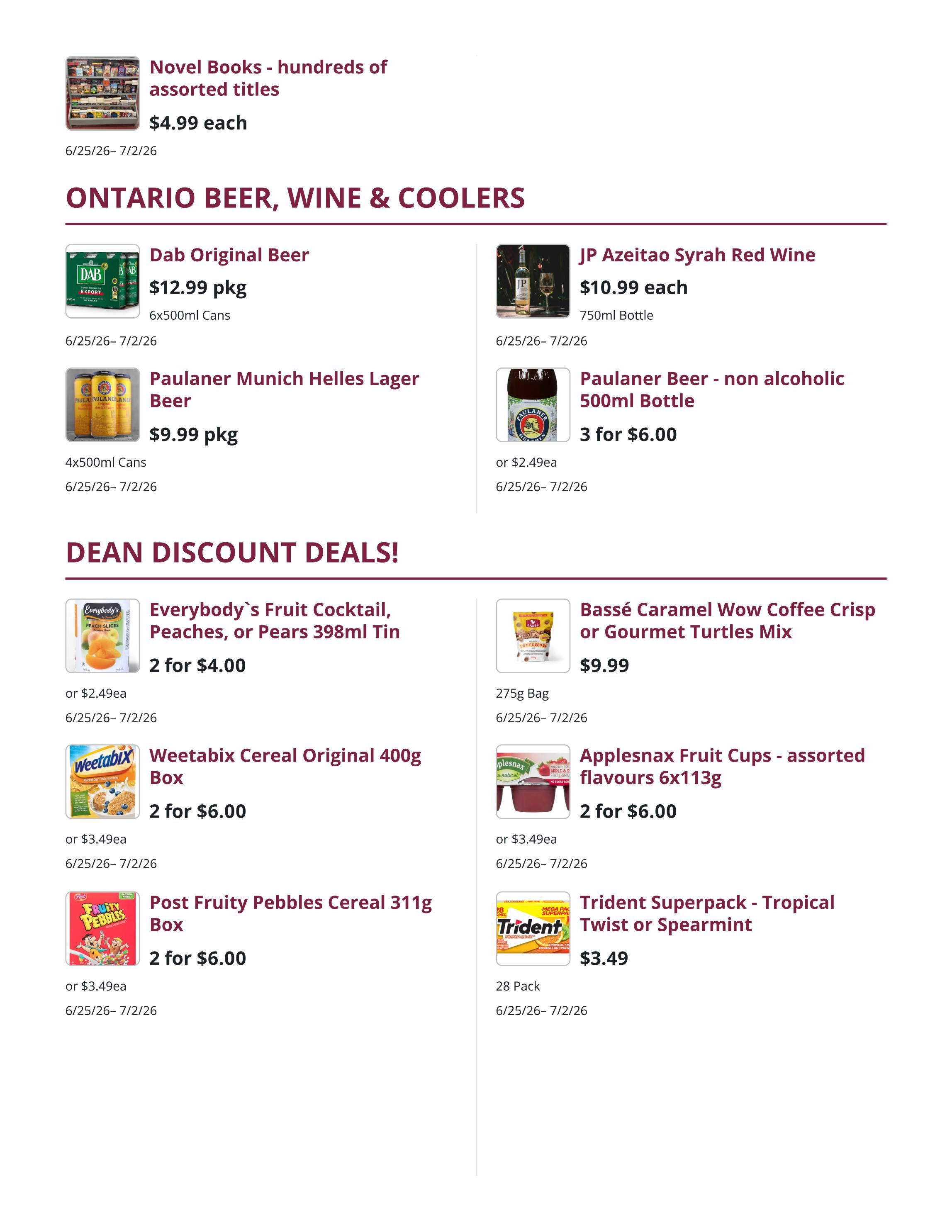 Mike Dean Local Grocer Flyer June 25 to July 2