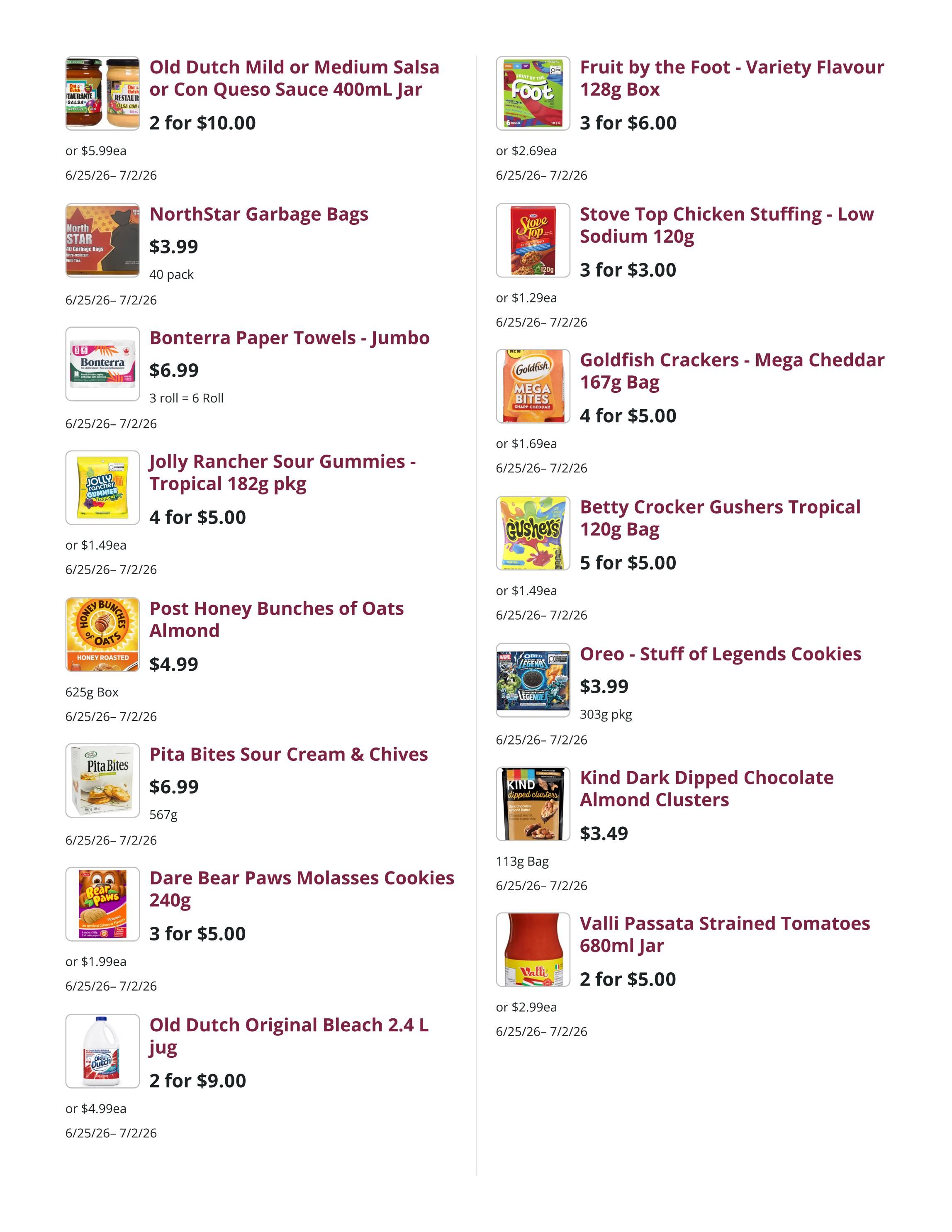 Mike Dean Local Grocer Flyer June 25 to July 2