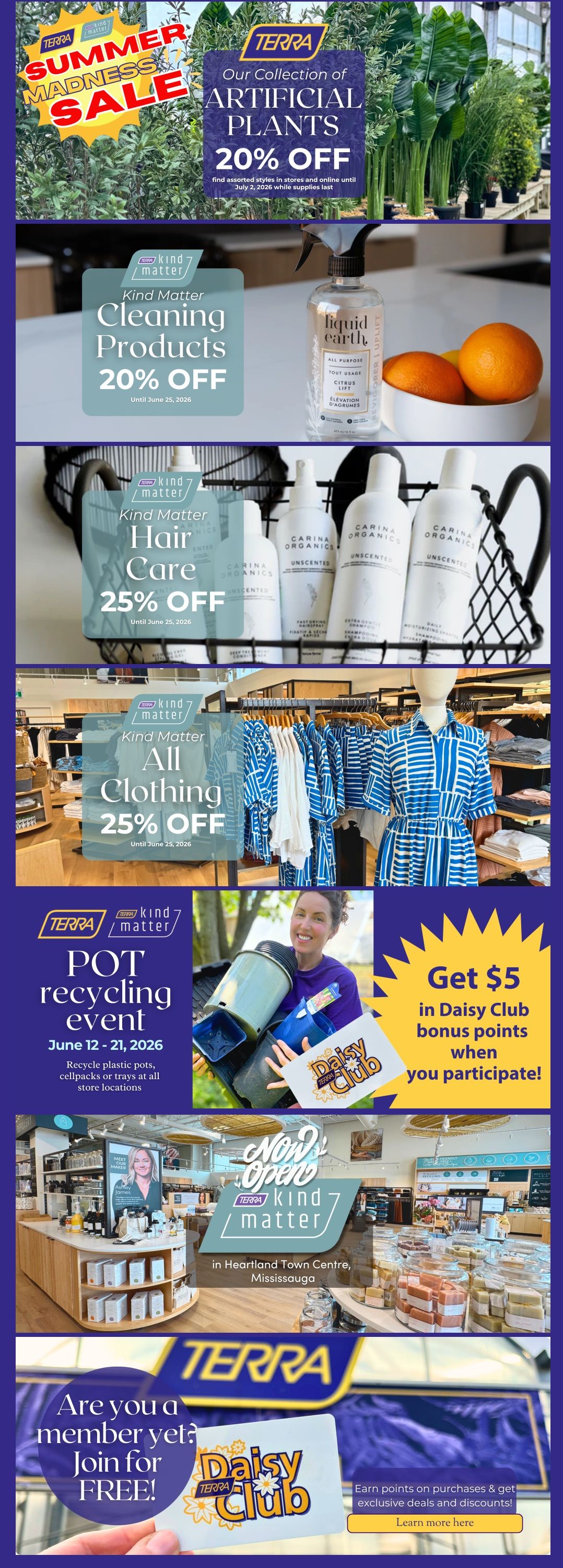 Terra Greenhouses Flyer June 26 to July 2