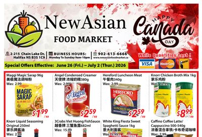 New Asian Food Market Flyer June 26 to July 2