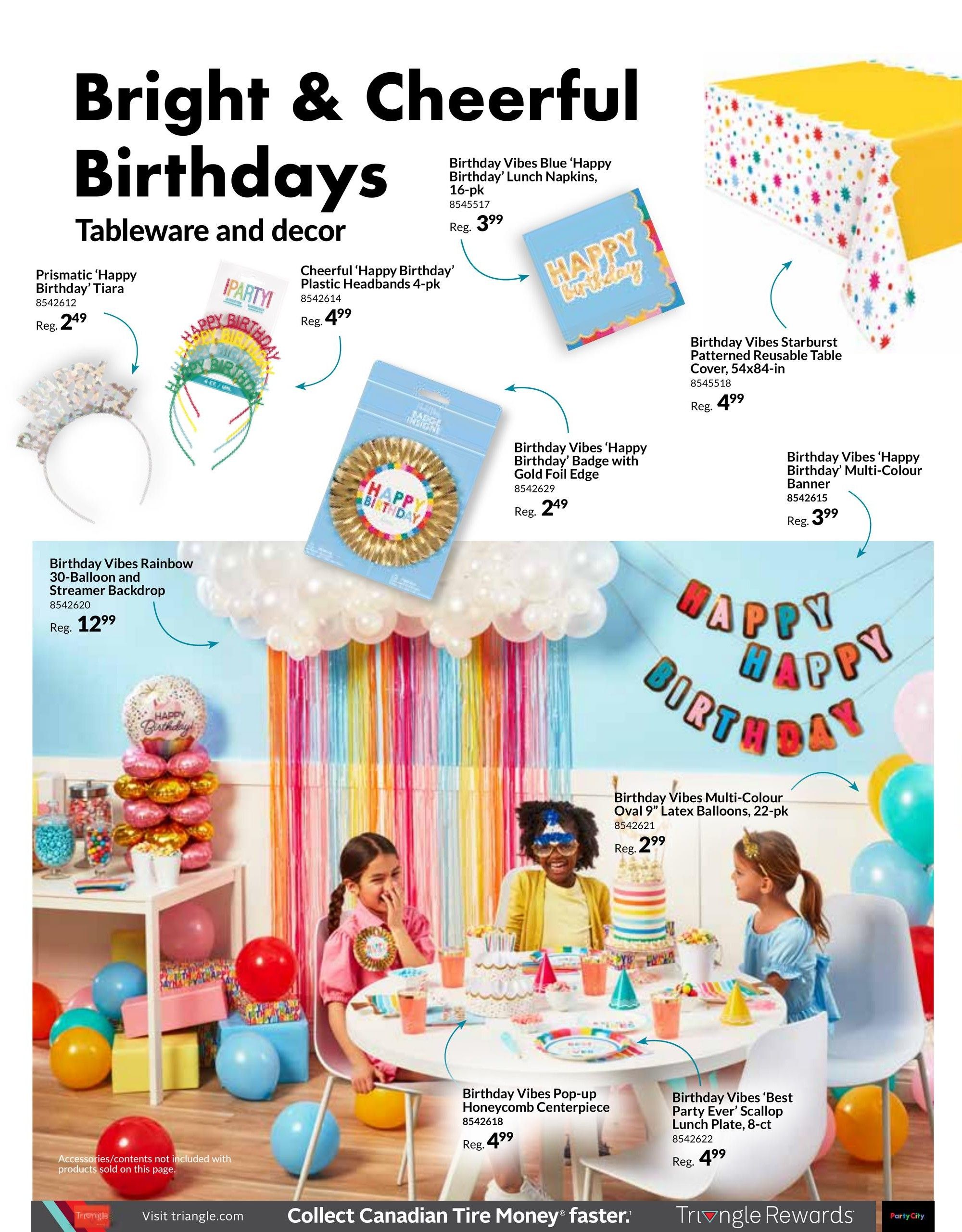 Party City Flyer June 26 to September 3