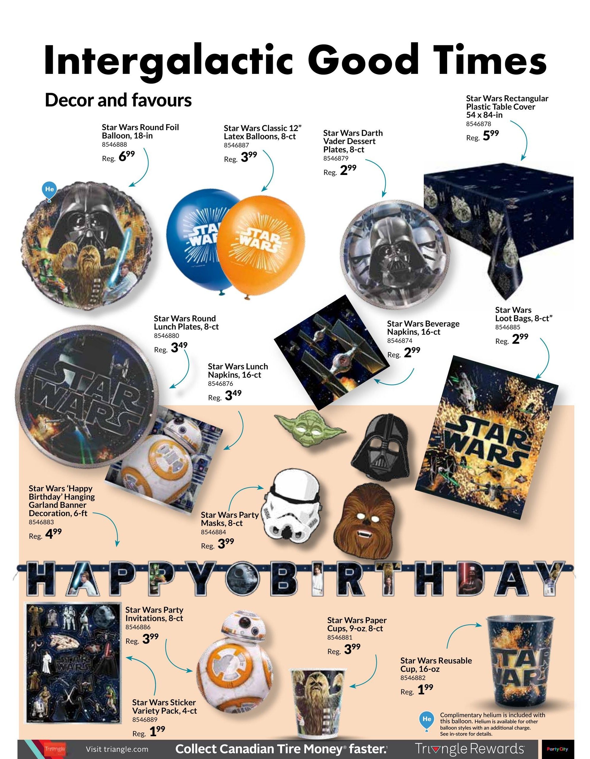 Party City Flyer June 26 to September 3