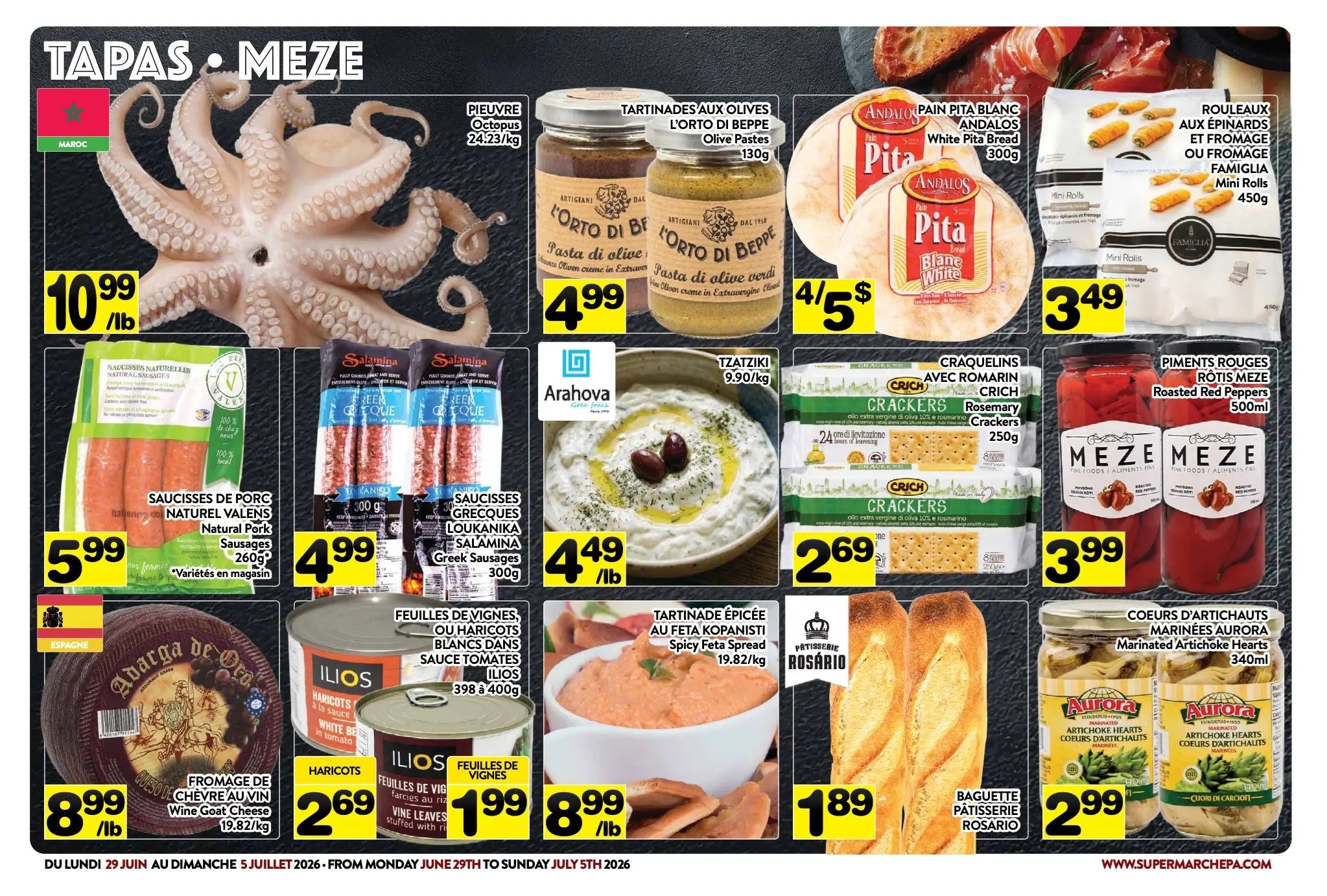 Supermarche PA Flyer June 29 to July 5
