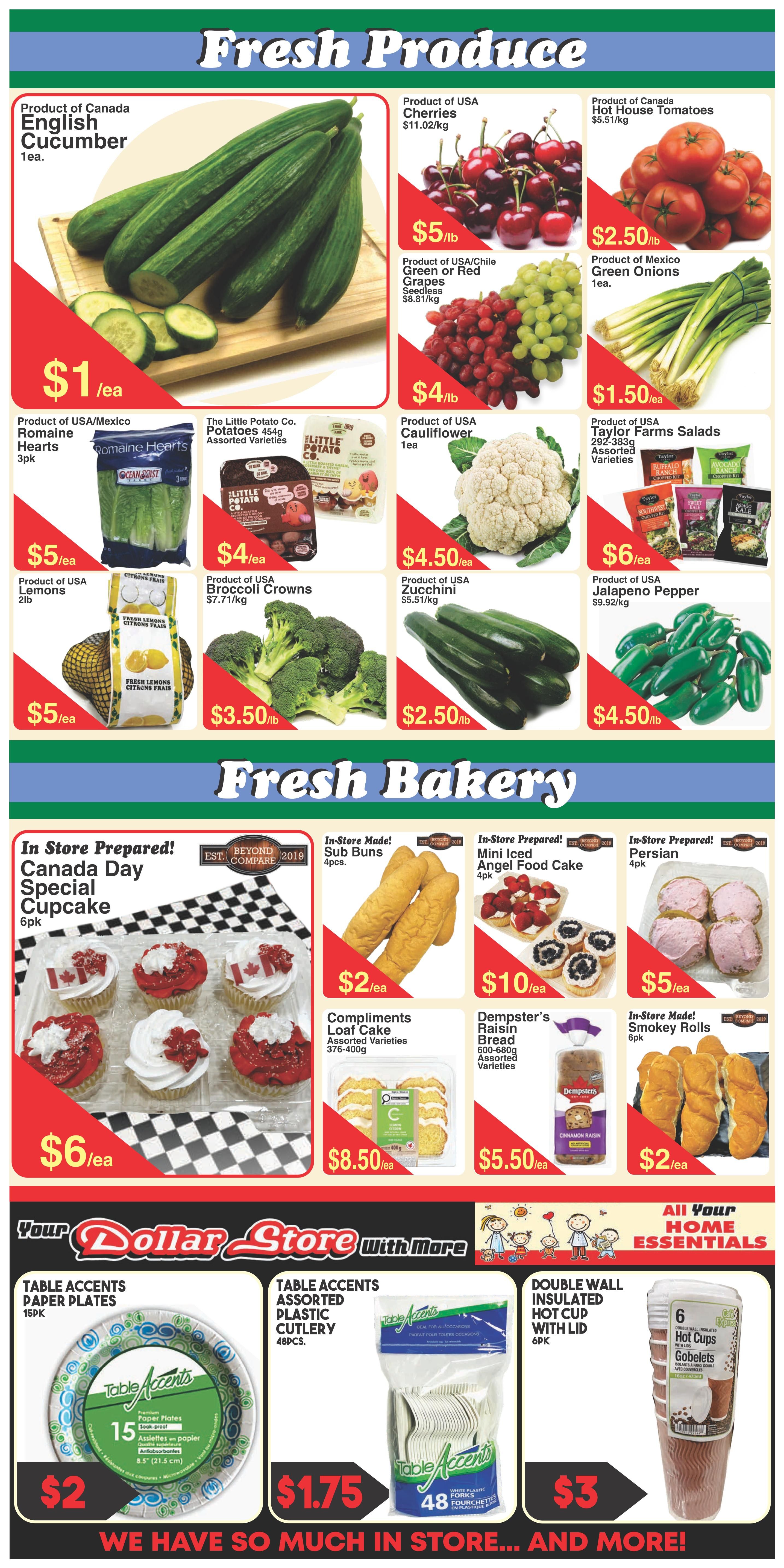Fresh Market Foods Flyer June 26 to July 2