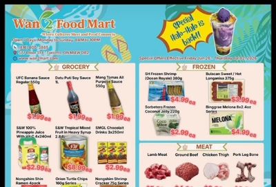 Wan 2 Food Mart Flyer June 26 to July 2
