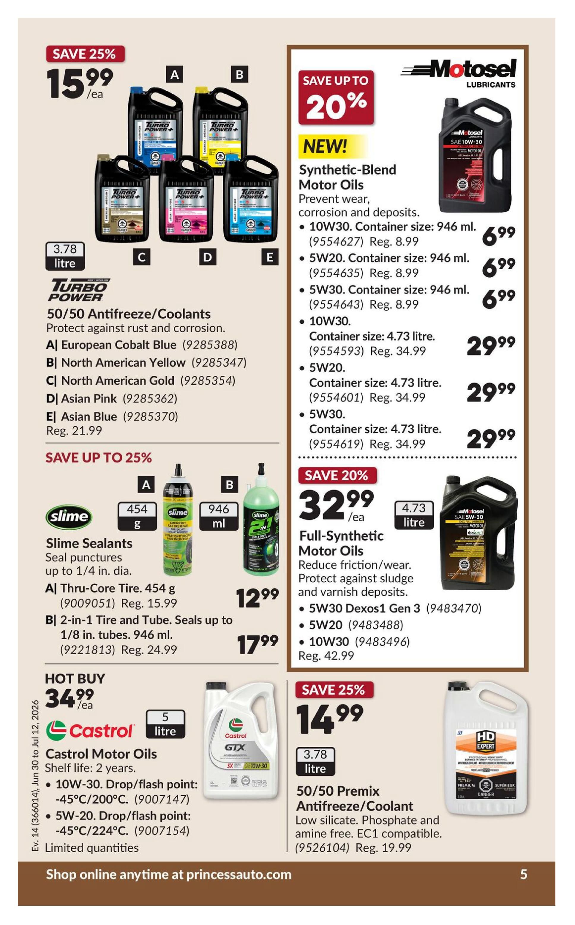 Princess Auto Flyer June 30 to July 12