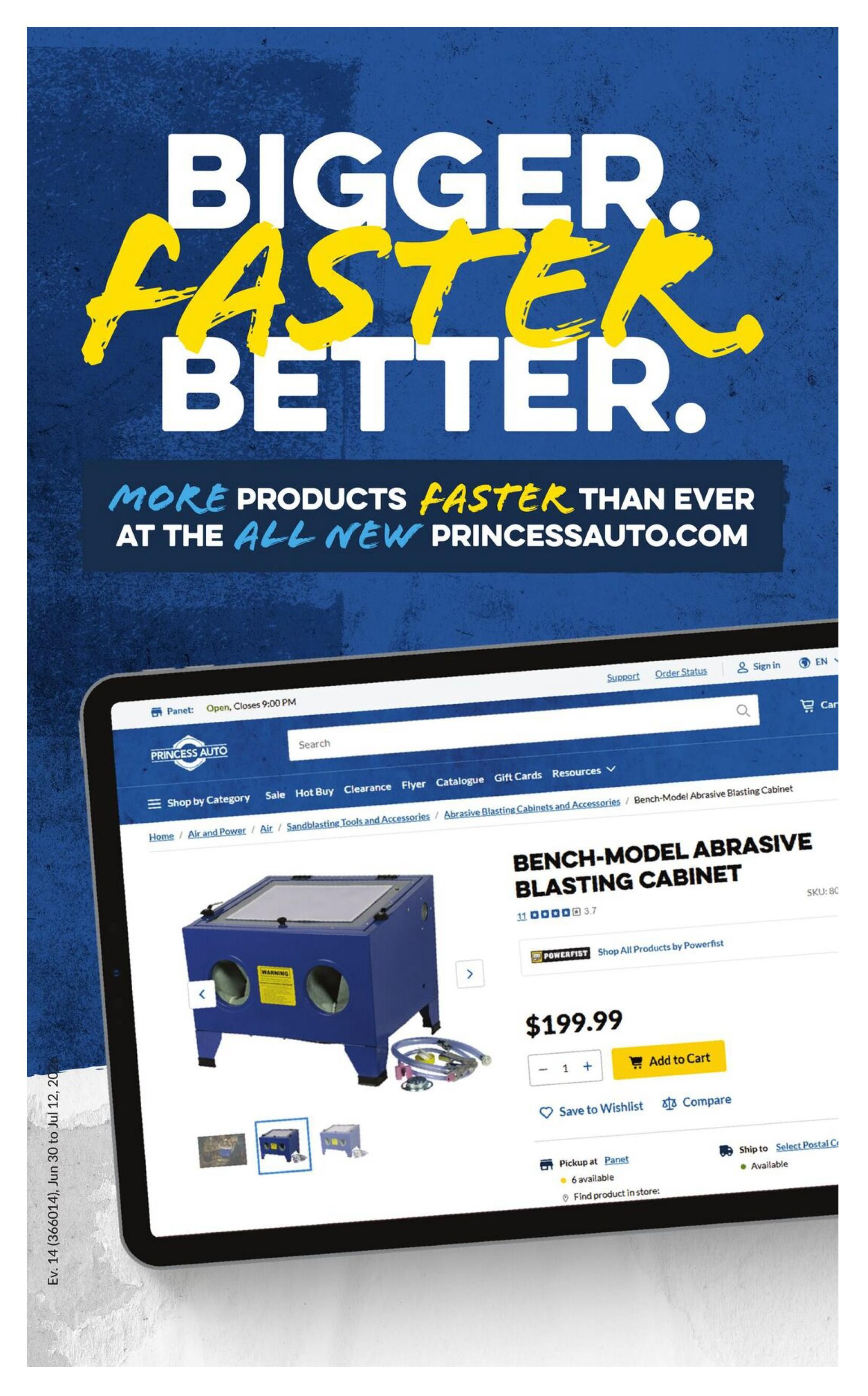 Princess Auto Flyer June 30 to July 12