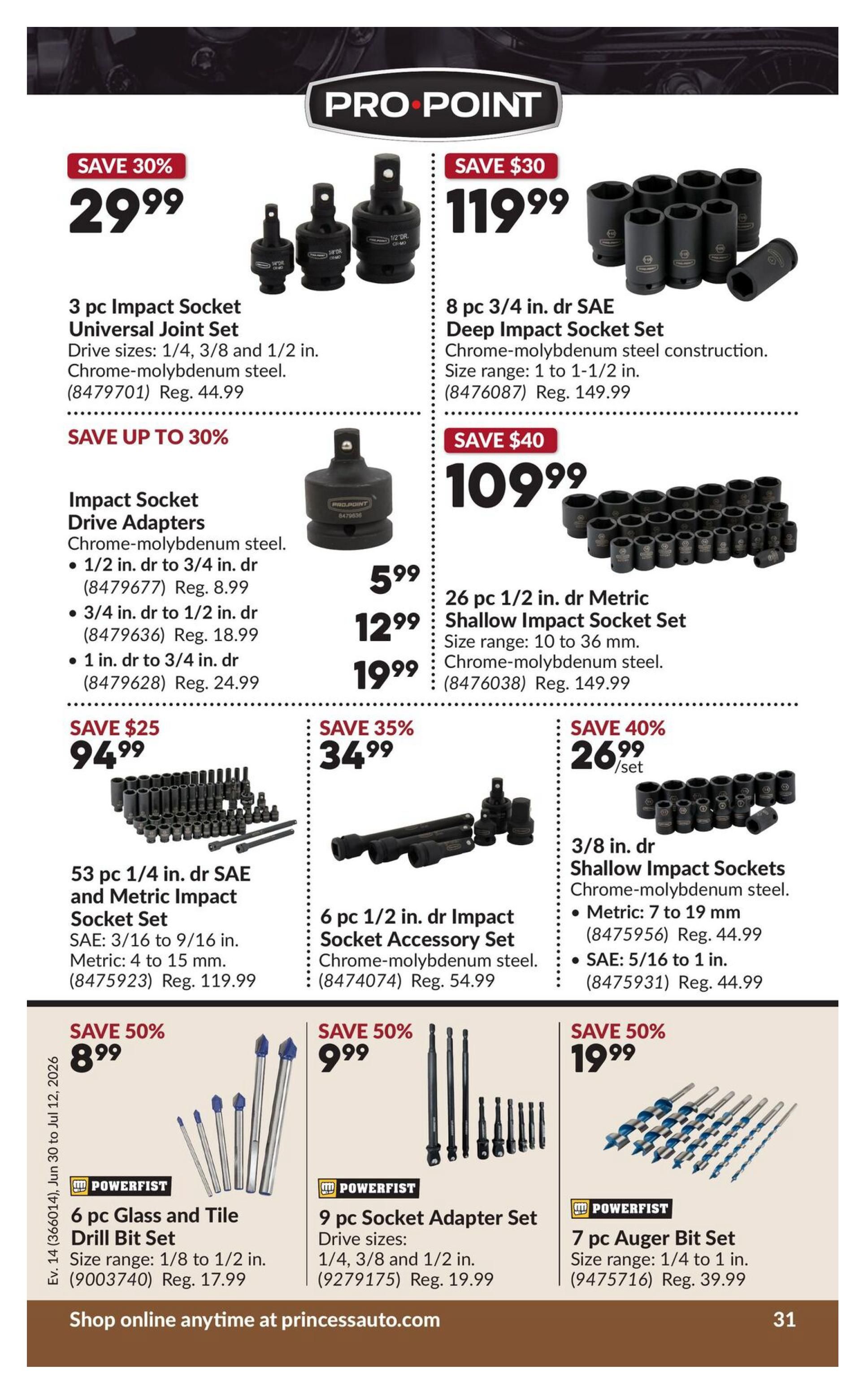 Princess Auto Flyer June 30 to July 12