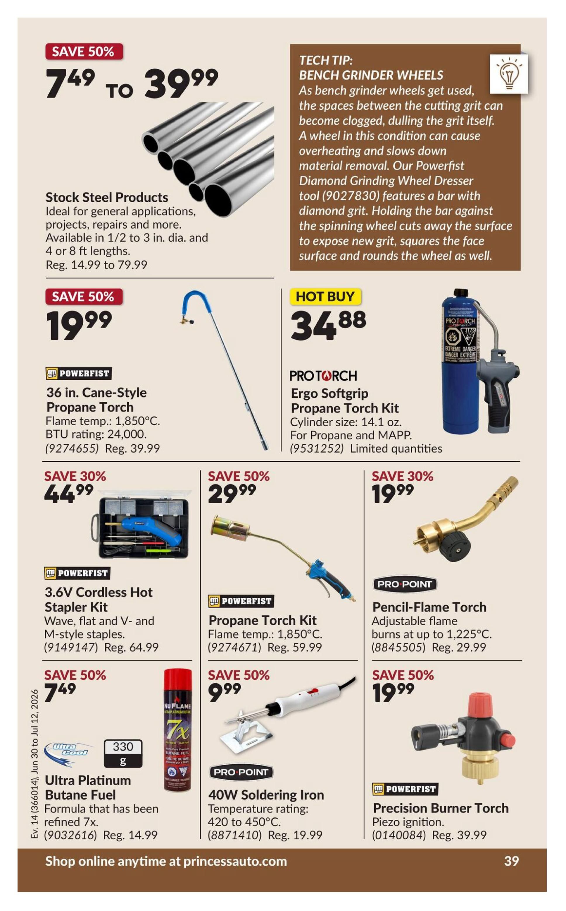 Princess Auto Flyer June 30 to July 12